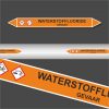 Leiding Markeringen Stickers Waterstoffluoride (Zuren)