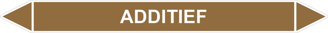Leidingstickers Leidingmarkering Additief (Ontvlambare vloeistoffen)
