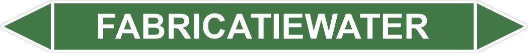 Leidingstickers Leidingmarkering Fabricatiewater (Water) Leidingstickers Leidingmarkering Fabricatiewater (Water)