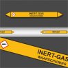 Leidingstickers Leidingmarkering Inert gas (Gassen)