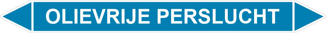 Leidingstickers Leidingmarkering Olievrije Perslucht (Lucht) Leidingstickers Leidingmarkering Olievrije Perslucht (Lucht)