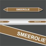 Leidingstickers Leidingmarkering Smeerolie (Ontvlambare vloeistoffen)