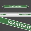 Leidingstickers Leidingmarkering Vaartwater (Water)