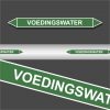 Leidingstickers Leidingmarkering Voedingswater (Water)
