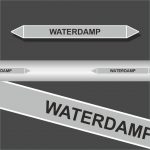 Leidingstickers Leidingmarkering Waterdamp (Stoom)
