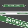Leidingstickers Leidingmarkering waterleiding (Water)