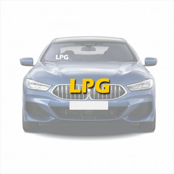 Autoraam stickers LPG