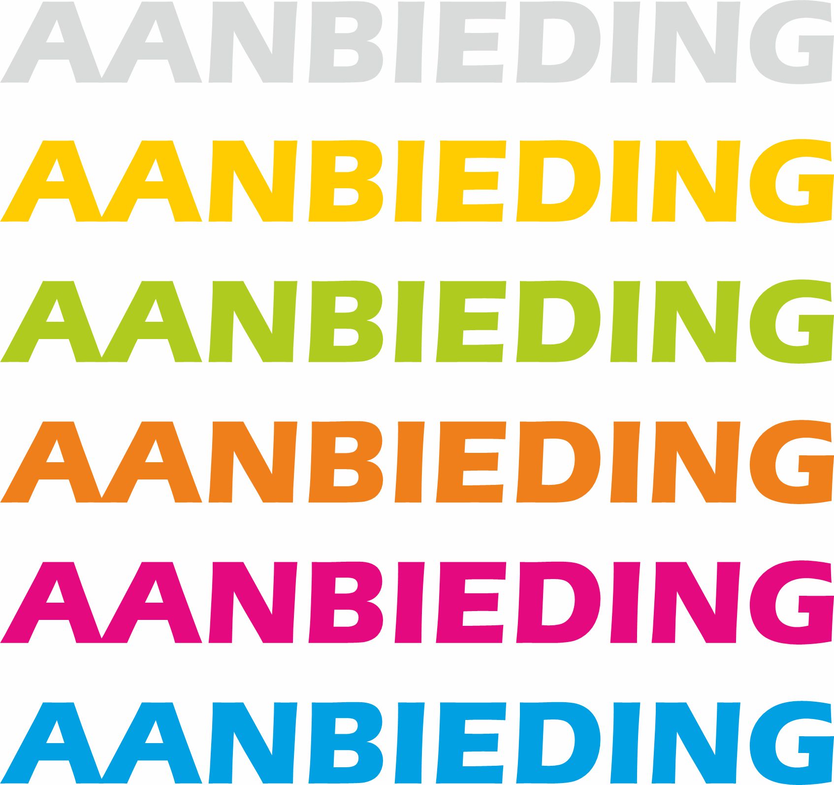 autoraam sticker aanbieding