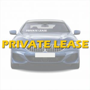 Autoraam stickers private lease