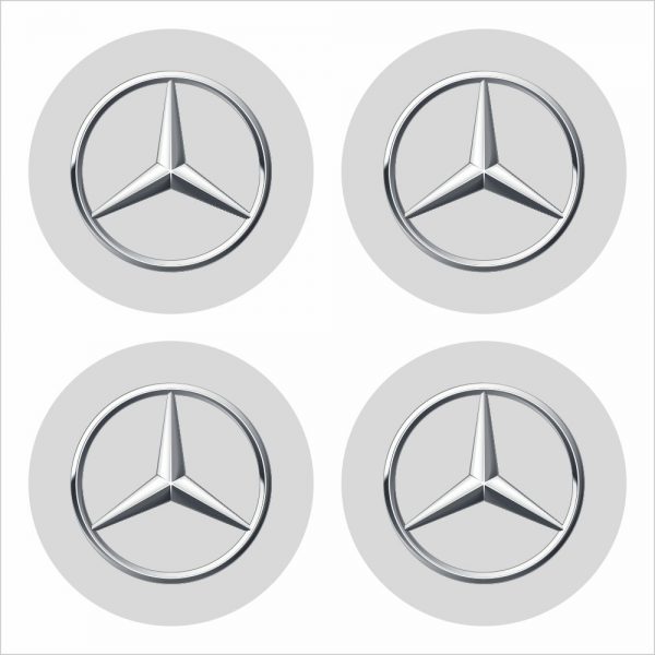 Wielnaaf stickers Mercedes