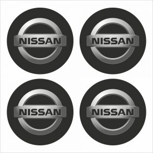 Wielnaaf stickers Nissan