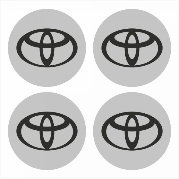 Wielnaaf stickers Toyota