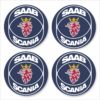 Wielnaaf stickers Saab Scania