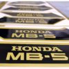 Honda MB5 Gold metallic stickerset