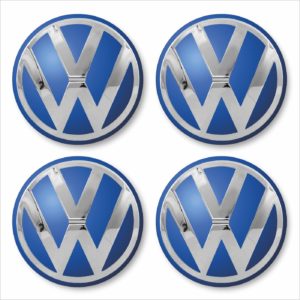 Wielnaaf stickers Volkswagen Blauw verloop product