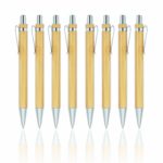 Bamboe pen zwart schrijvend