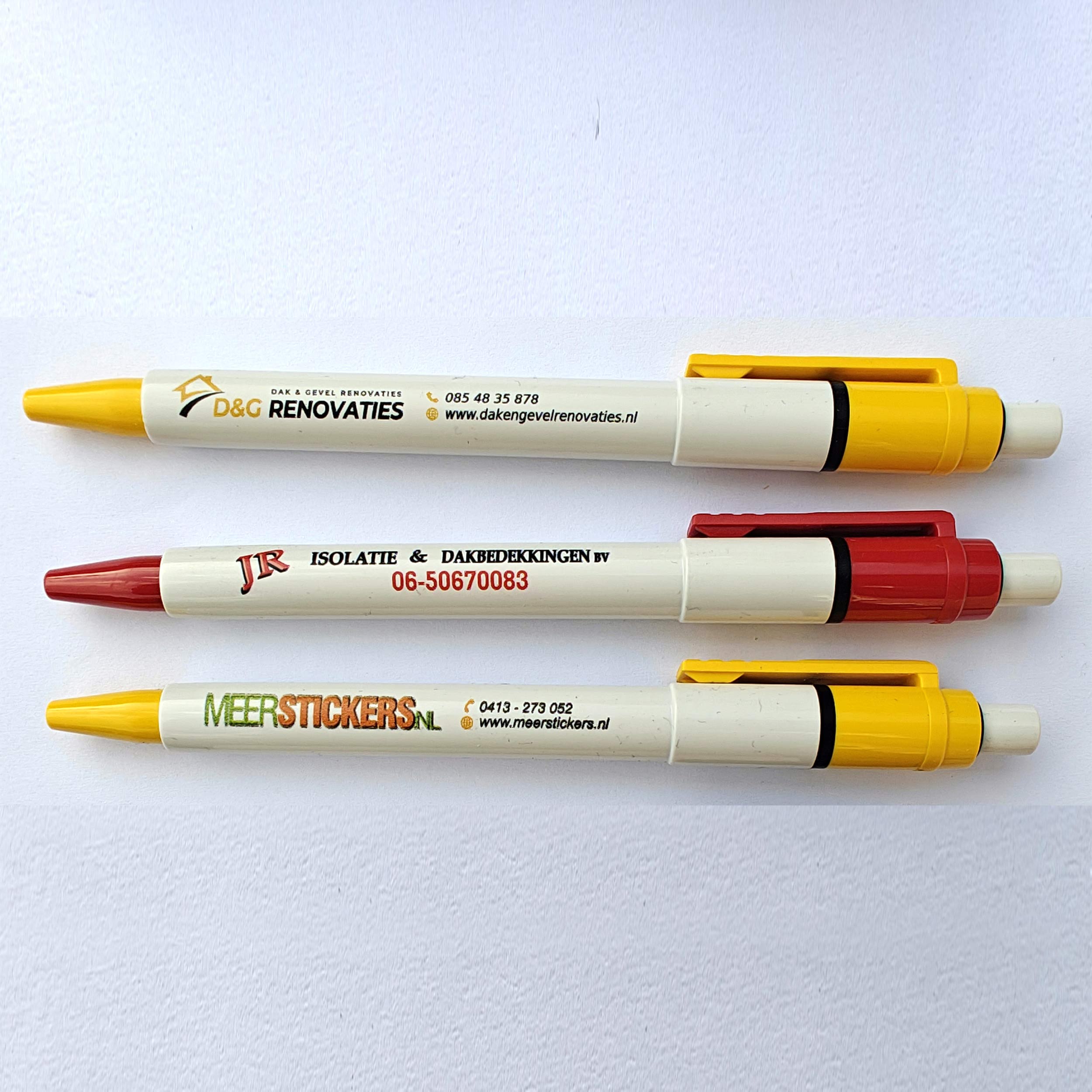 Pen Baron Kunststof bedrukt product 3
