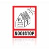 PV Stickers zonnepaneel batterij noodstop